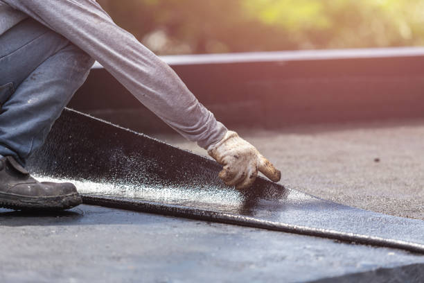 Professional Emergency Waterproofing technician working in Golf, IL